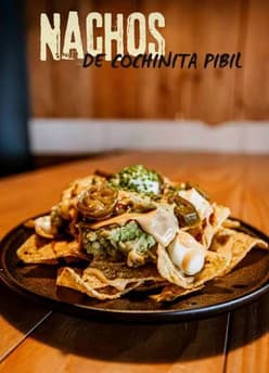 Nachos de Cochinita Pibil
