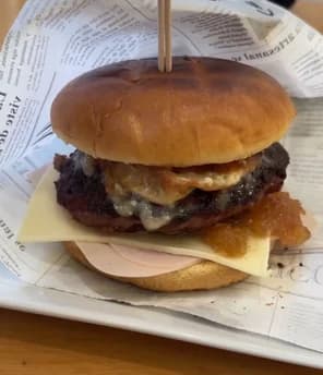 Hamburguesa Rulo de cabra