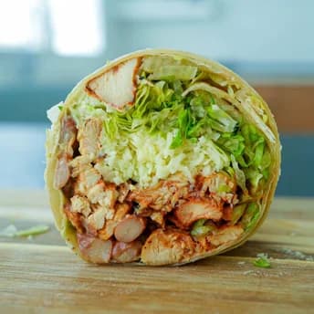 Wrap de pollo César