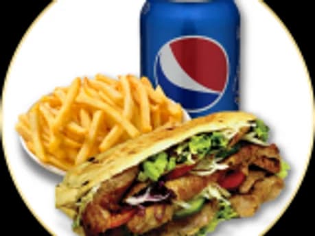 22. Menú kebab de falafel vegetal