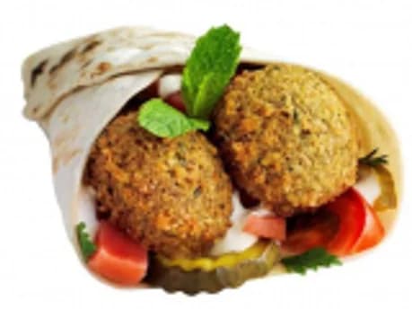 32. Dürum con falafel vegetal