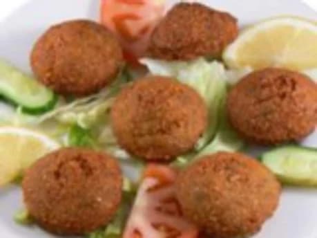 43. Ensalada falafel