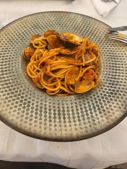 Espaguetti con almejas