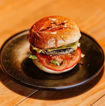 Vegan Truffle Burger