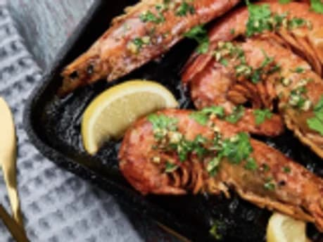 Langostinos a la plancha