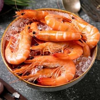Langostinos cocidos