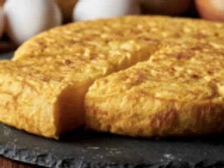 Ración de tortilla de patatas