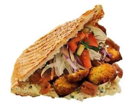 Döner kebab falafel