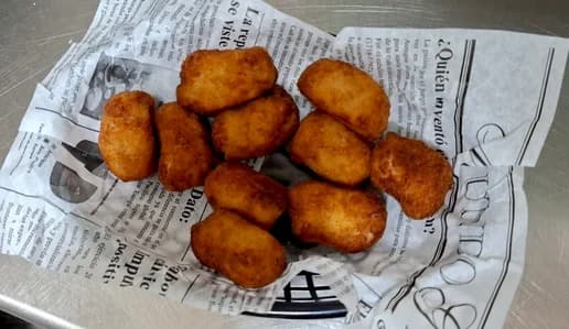 Croquetas caseras de jamón 10 unidades