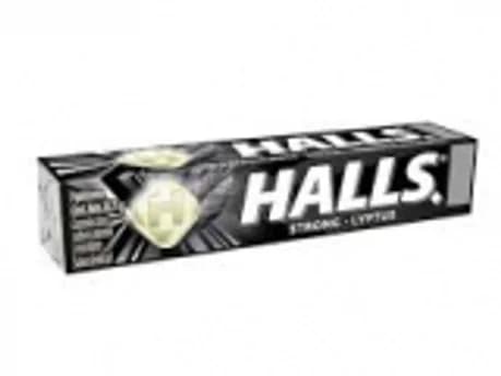 Caramelos Halls negros