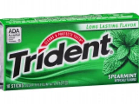 Chicles Trident menta verde