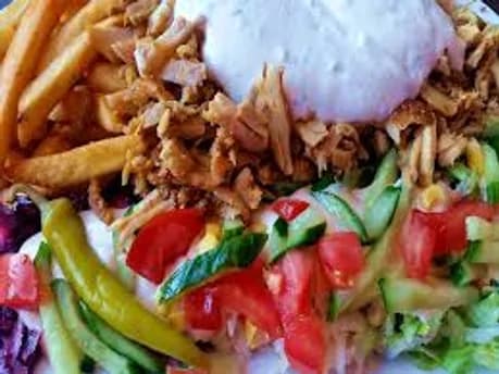 Ensalada con CARNE