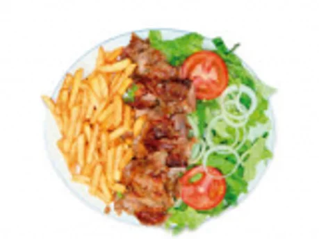 Plato Kebab mixto