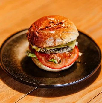 Vegan Truffle Burger