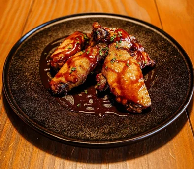 Alitas de pollo BBQ