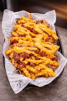 Patatas queso y Bacón