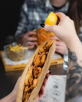 Bocadillo de calamares