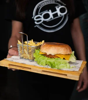 Hamburguesa premiun crispy Soho