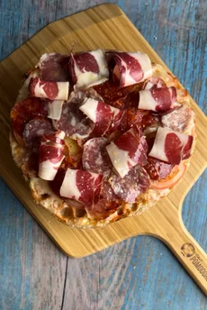 Pizza de Ibéricos